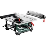Kvalitní stolní pila Metabo TS 254 M (610254000), 1500W, 254mm, prořez 80mm