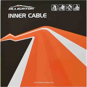 Lanko pro jízdní kolo Lanka brzdová MTB Alligator LY-BSTSK761617 nerez, 1700mm/100ks