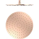 Tres Hlavová sprcha kulatá z mosazi ø30cm, růžové zlato, 13413730OP