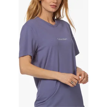 Dámské tričko Dámské tričko Lounge QS6756E - VDD - Borůvková - Calvin Klein XS borůvková