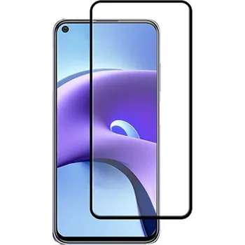 3x Picasee 3D tvrzené sklo s rámečkem pro Xiaomi Redmi Note 9T - černé - 2+1 zdarma