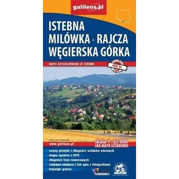 Cestování Mapa sztabowa -Istebnik,Milówka,Rajcza,Węgierska.. - Praca zbiorowa
