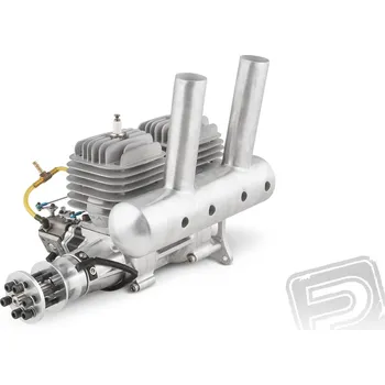 RC model letadla Motor DLA 116 ccm (řadový dvouválec) včetně tlumiče a příslušenství