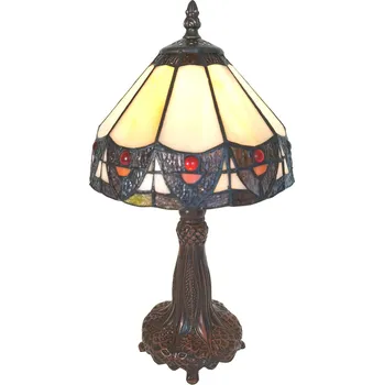 Lampička Stolní Tiffany lampa Cammi - Ø 20*34 cm