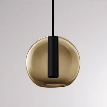 Molto Luce Závěsné skleněné svítidlo Trigga Loon Mini Barva: Hnědá, Úhel reflektoru: 55°, Teplota chromatičnosti: 2700 Kelvinů 662-017020523680 Závěsné skleněné svítidlo Trigga Loon Mini