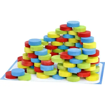 Dřevěná hračka Jeujura IGLOOO 100 dílků