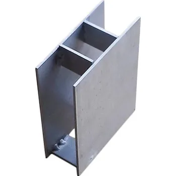 Příslušenství pro plot Držák podhrabové desky průběžný, výška 30 cm, pro sloupek 48 mm Zn
