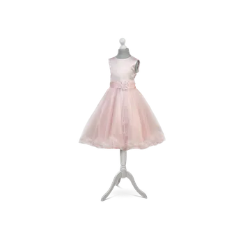 Dívčí šaty Dívčí šaty Růžička RB - 030 s tylem (RB - 030)