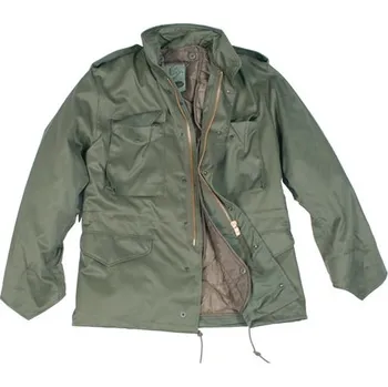 Ochranné vybavení na lov a střelbu MIL-TEC® Bunda dětská US M65 s vložkou ZELENÁ velikost: XL