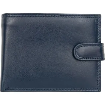 Peněženka Tmavěmodrá kožená peněženka Vera Pelle no. SA819