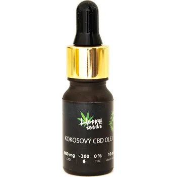 CBD MCT kokosový CBD olej 8% od Happy seeds Obsah: 30 ml