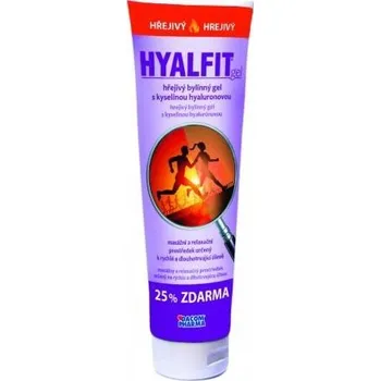 Masážní přípravek Dacom Pharma Hyalfit hřejivý bylinný gel 125 ml
