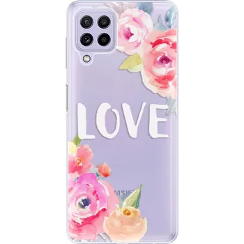 Pouzdro na mobilní telefon Odolné silikonové pouzdro iSaprio - Love - Samsung Galaxy A22