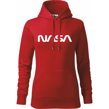 Dámská mikina Dámská mikina s nápisem NASA červená