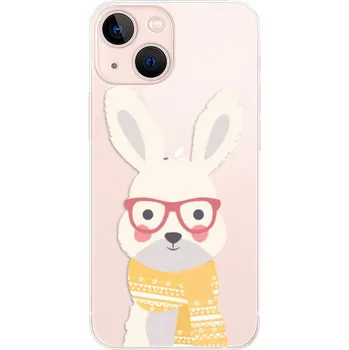 Pouzdro na mobilní telefon Odolné silikonové pouzdro iSaprio - Smart Rabbit - iPhone 13 mini