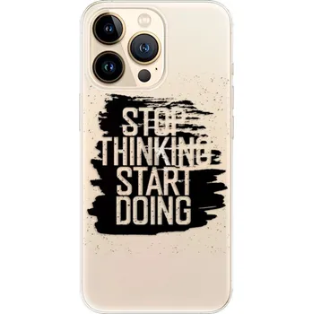 Pouzdro na mobilní telefon Odolné silikonové pouzdro iSaprio - Start Doing - black - iPhone 13 Pro