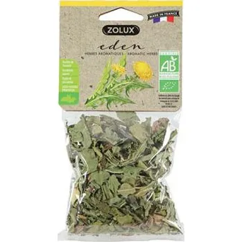 Krmivo pro hlodavce Recenze Zolux Eden Org pampeliška 14 g