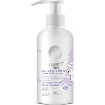 Dětský sprchový gel Natura Siberica Little Siberica BIO jemný gel na intimní hygienu pro děti od narození 250 ml