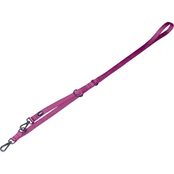 Vodítko pro psa Nobby CLASSIC COMFORT vodítko nylon malina S-M 2m 20mm