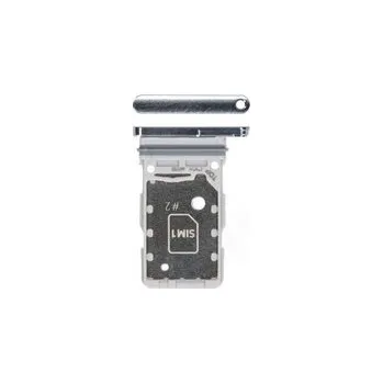 Samsung GH98-46258B slot na SIM kartu pro SM-G998B/DS(Galaxy S21 Ultra 5G) silver