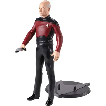 Figurka Star rek he Next Generation - ohebná figurka Captain Picard 19 cm