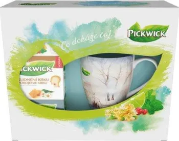 čaj Pickwick Funkční čaj dárkové balení 30x 1,5 g + hrníček