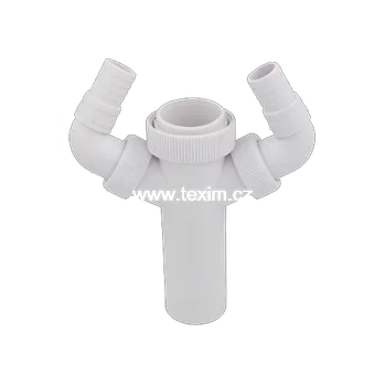 Sifon TEXIM Odbočka 6/4" na 40mm oboustranná