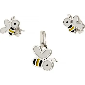 Souprava šperků Stříbrná souprava včeličky STRS0302F
