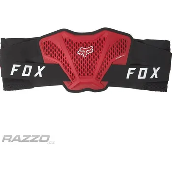 Motocyklový chránič hrudi a pátěře Ledvinový pás na moto FOX Titan Race Belt Black 2024 S - M