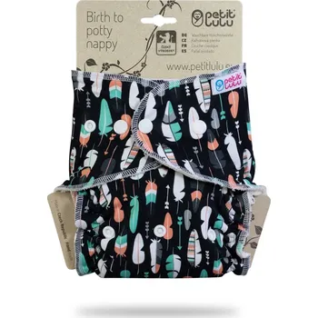 Plenkové kalhoty Petit Lulu s.r.o. Pírka a šípy - maxi noční plena pat