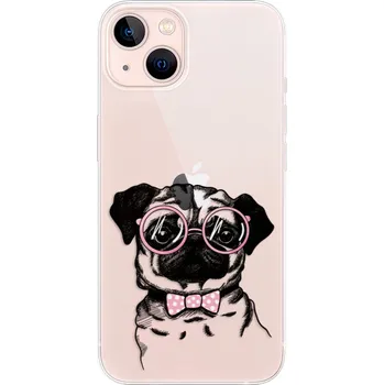 Pouzdro na mobilní telefon Odolné silikonové pouzdro iSaprio - The Pug - iPhone 13