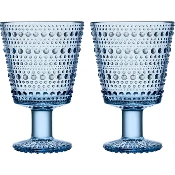 Sklenice Iittala Sklenice Kastehelmi 0,26l, 2ks, světle modré