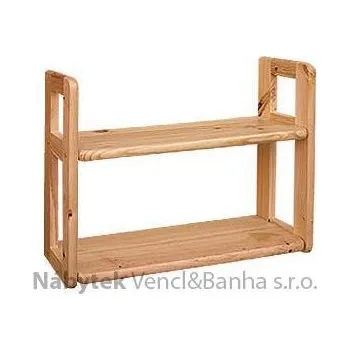 regál dřevěná závěsná polička z masivního dřeva borovice drewfilip 10
