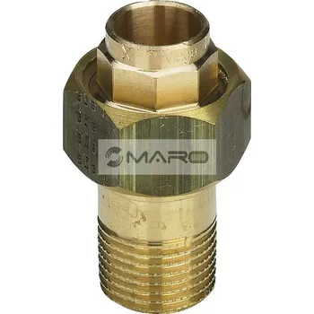 Instalatérský materiál Šroubení Cu pájecí 94341G konus, s vnějším závitem 22 mm x 3/4", 101558