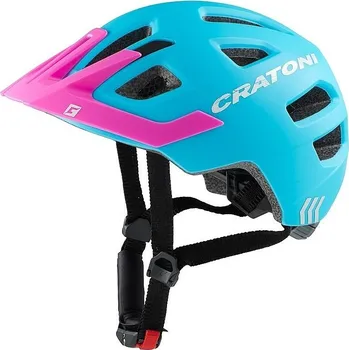 Cyklistická přilba helma Cratoni Maxster Pro - Blue/Pink Matt S/M (51-56cm)