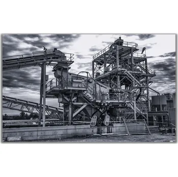 Obraz Malvis ® Atypický obraz Industriální motiv Velikost (šířka x výška): obdélník - 50x30 cm