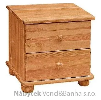 Noční stolek dřevěný noční stolek z masivního dřeva borovice drewfilip 18