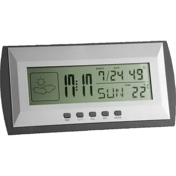 Domácí teploměr TFA 35.1065 - Teploměr s vlhkoměrem a hodinami