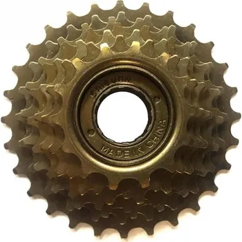 Kazeta přesmyku 7-mi kolečko14-28 šroubovací SAIGUAN bronzové