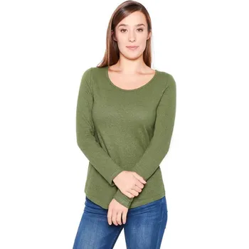 Glara Dámské konopné tričko s dlouhým rukávem 716916