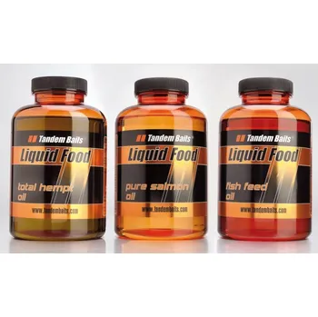 Přisada na vaření a pečení Rybí olej 500ml Tandem Baits Konopný olej