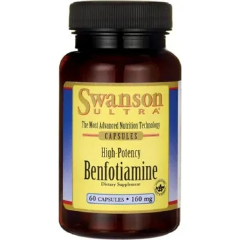 Swanson Benfotiamine 160 mg 60 cps.