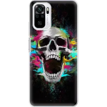 Pouzdro na mobilní telefon Odolné silikonové pouzdro iSaprio - Skull in Colors - Xiaomi Redmi Note 10 / Note 10S