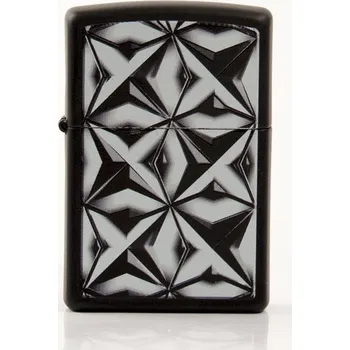 ZIPPO schwarz Plakette "3D Pattern" 60003363