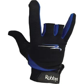 Bowling BOWLINGOVÁ RUKAVICE ČERNÁ/MODRÁ S