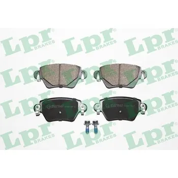 Auto-moto Sada brzdových destiček, kotoučová brzda LPR 05P897