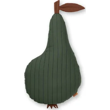 Dekorativní polštářek Ferm Living Prošívaný polštář Pear, dark green