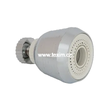 Perlátor TEXIM Spořič vody s kloubem bílý-chrom velký