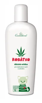 Tělové mléko Cannaderm Robátko dětské mléko 150 ml