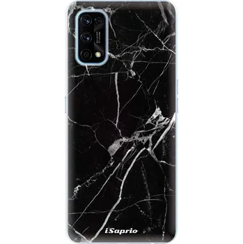 Pouzdro na mobilní telefon Odolné silikonové pouzdro iSaprio - Black Marble 18 - Realme 7 Pro